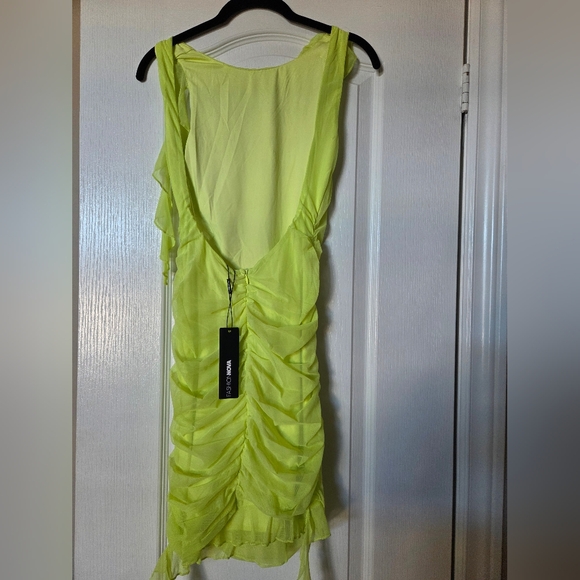 BNWT Fashion Nova Green Dress - Picture 4 of 6